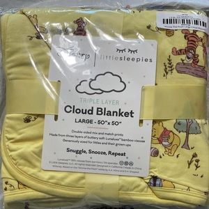 Little Sleepies Pooh cloud blanket